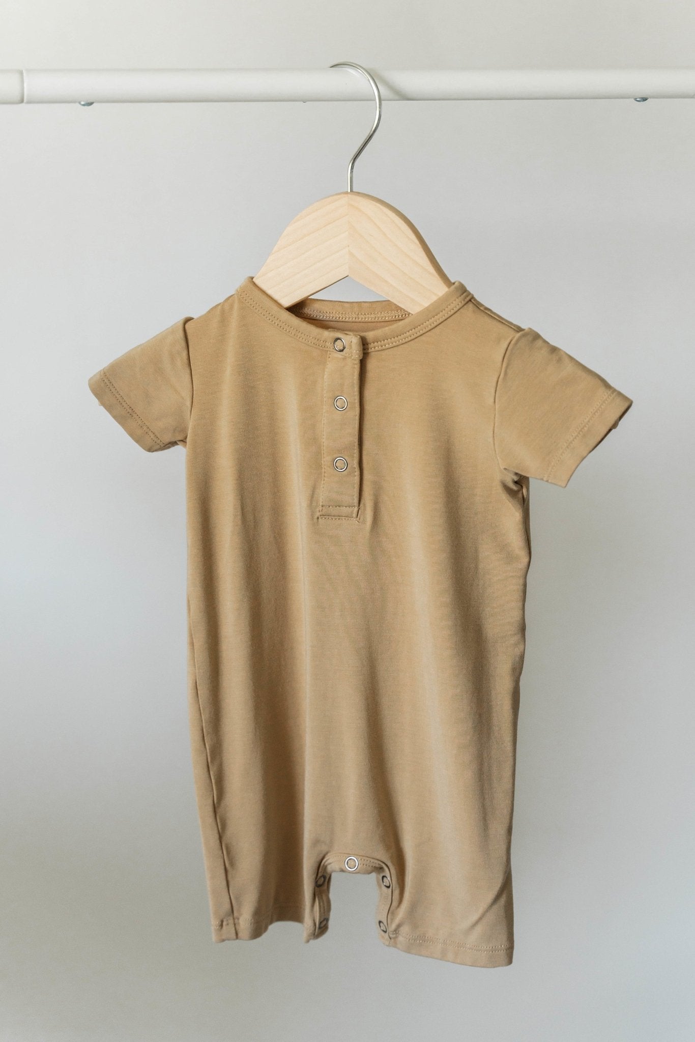 Shorty Romper- Desert Tan - Jettson Cole