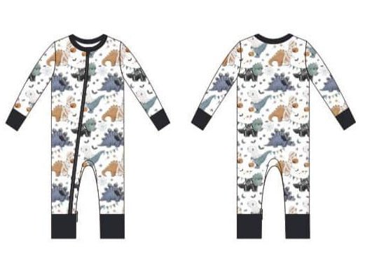 *PREORDER* Spookisaurus Zippy PJ *ships in sept* - Jettson Cole