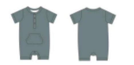 Shorty with Pocket - Sea Blue - PREORDER - Jettson Cole