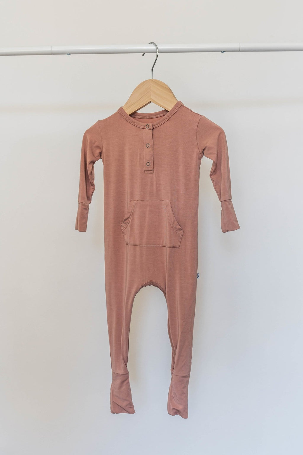 Long Sleeve Romper - Canyon Clay - Jettson Cole