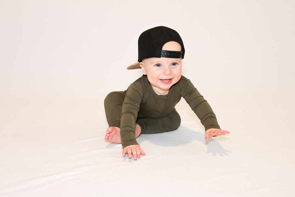 Romper - Dark Olive - Jettson Cole