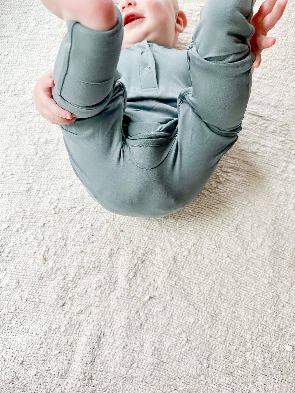 Short Sleeve Romper - Sea Blue - Jettson Cole