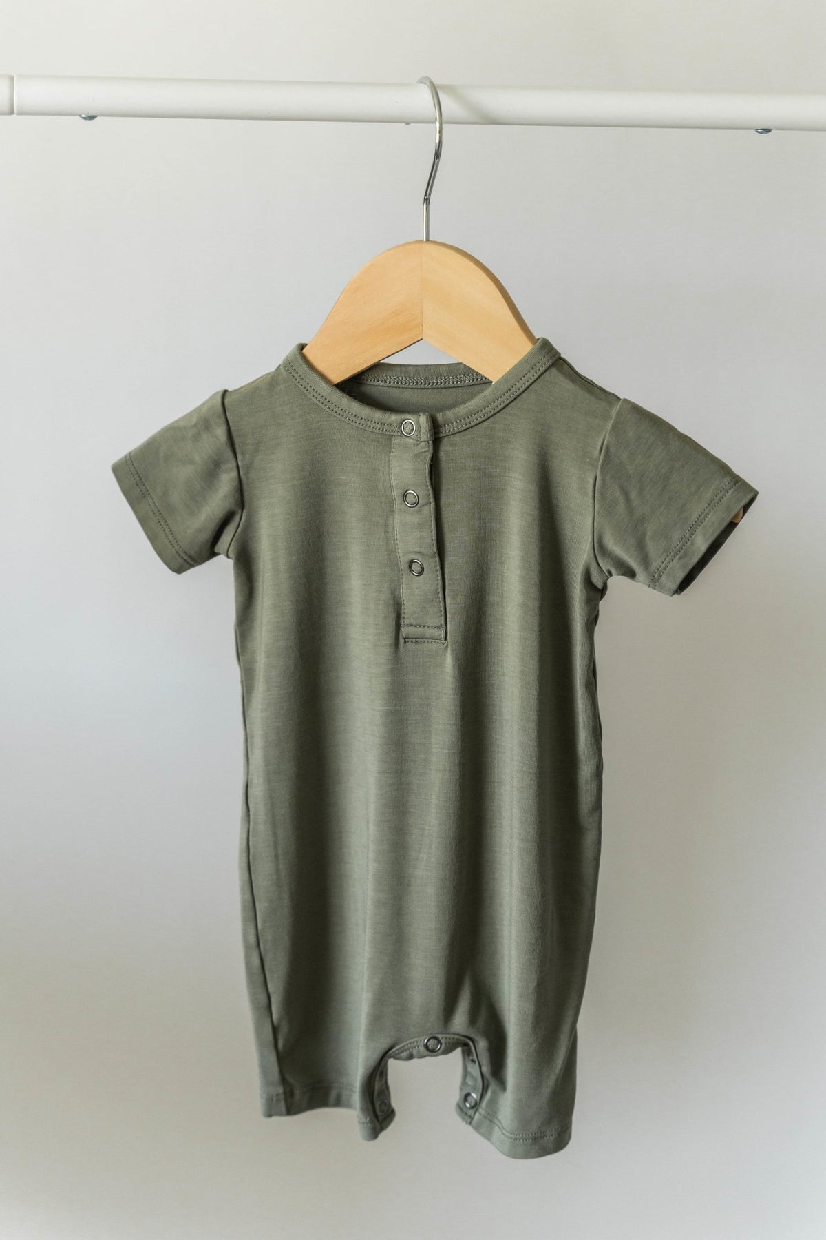 Shorty Romper- Sage - Jettson Cole